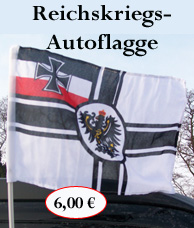 Reichskriegsflagge Auto